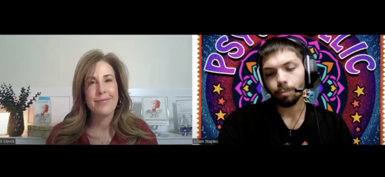Adam and Jill on the Psychedelic Scene Podcast